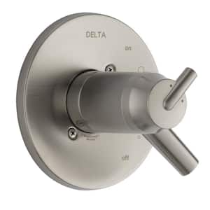 Trinsic TempAssure Single-Handle Diverter Valve Only Trim in Stainless (Valve Not Included)