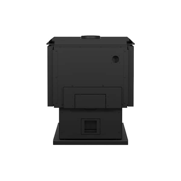 Drolet Escape 2100 Wood Stove on Pedestal 2,700 sq. ft. EPA Certified  DB03129 - The Home Depot