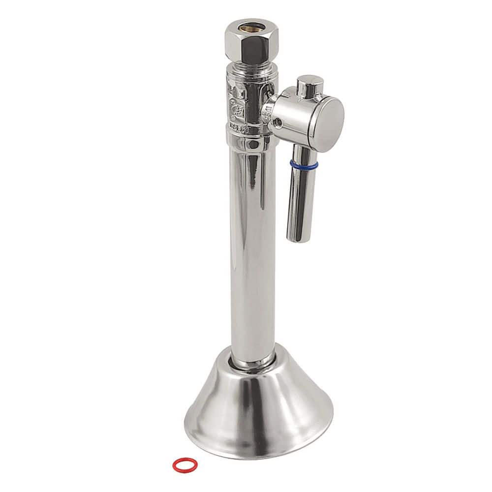 Vintage 1/2 in. Sweat x 3/8 in. O.D Comp Brass Straight Shut Off Valve in Polished Nickel price history on PriceWatchPro