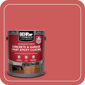 1 gal. #P160-5 Pinkadelic Self-Priming 1-Part Epoxy Satin Interior/Exterior Concrete and Garage Floor Paint