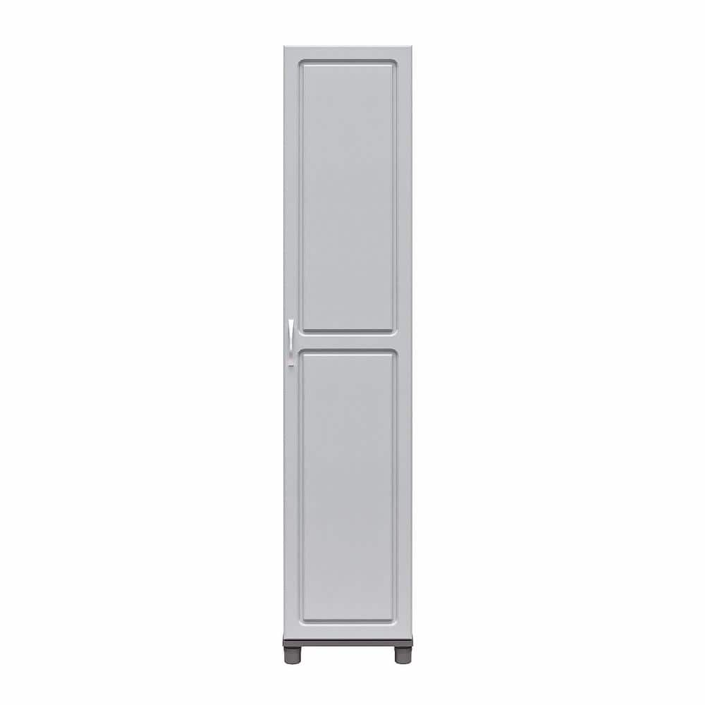 SystemBuild Evolution Trailwinds 16 in. Ashen Gray Utility Storage Cabinet  HD31958 - The Home Depot