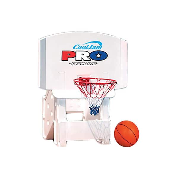 Swimline Cool Jam Pro Poolside Basketball Game for In-Ground Pools