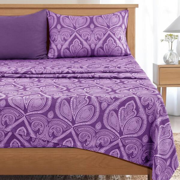 LDC LUX DECOR COLLECTION Lux Decor 6-Piece Microfiber Sheet Set