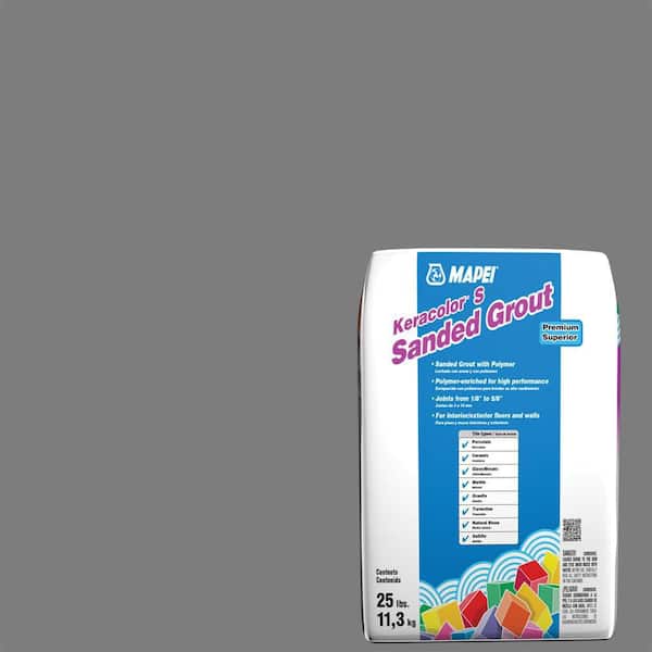 Mapei Keracolor 25 lb. 5019 Pearl-Gray Sanded Grout