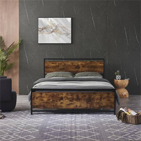 ばばじさま専用 Whizmax New Upholstered Platform Bed Frame with Storage