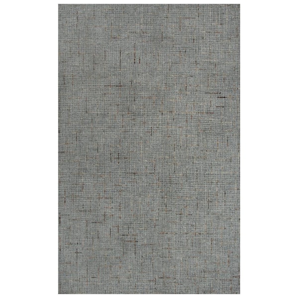 Unbranded Zion Gray 5 ft. x 7 ft. 6 in. Solid Area Rug