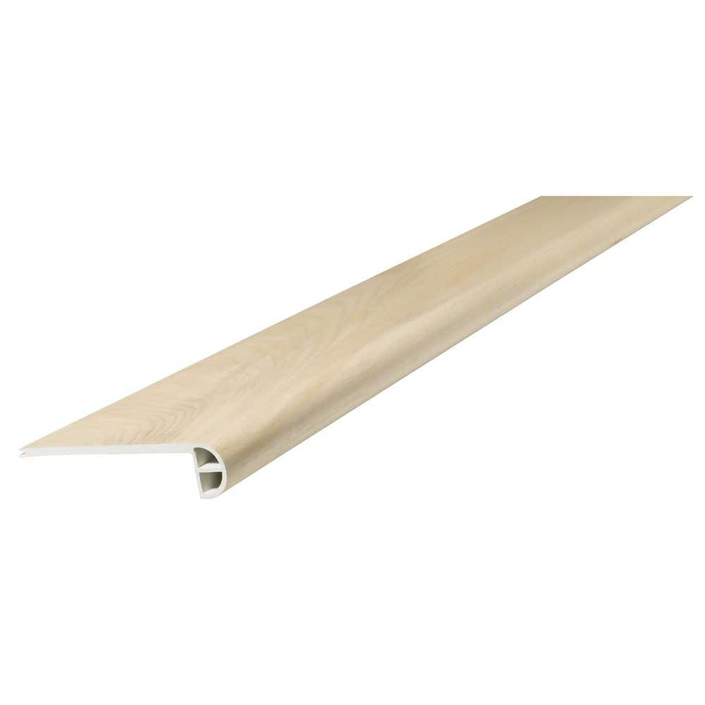Cape Alava French Oak 0.98 in. Thick x 4.52 in. Width x 94.5 in. Length Vinyl Flush Stair Nose Molding price history on PriceWatchPro