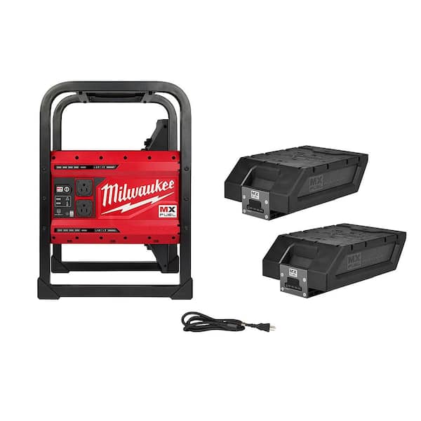 パワーステーション Milwaukee MX FUEL 3600-Watt/1800-Watt Lithium-Ion Battery Powered