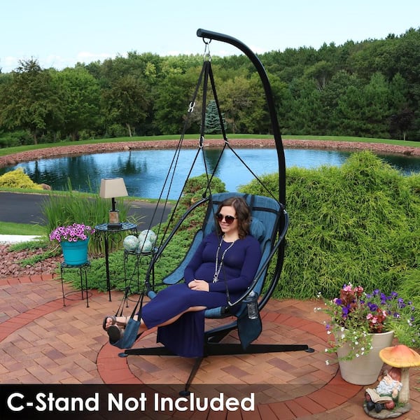 swing chair footrest