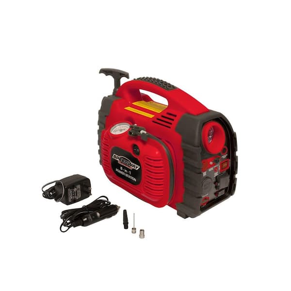 SPEEDWAY 8-in-1 Inflator Power Station with Inflator and Pull Recharge Feature-DISCONTINUED