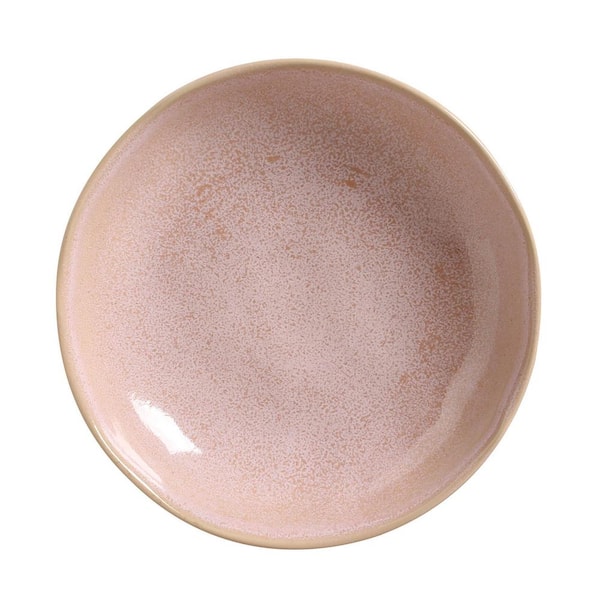 26.91 fl. oz. Litchi Pink Stoneware Salad Bowl (Set of 6)