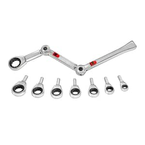 9-Piece SAE Ratcheting Wrench Set