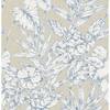 A-Street Prints Fiji Navy Floral Navy Wallpaper Sample 2744-24107SAM ...