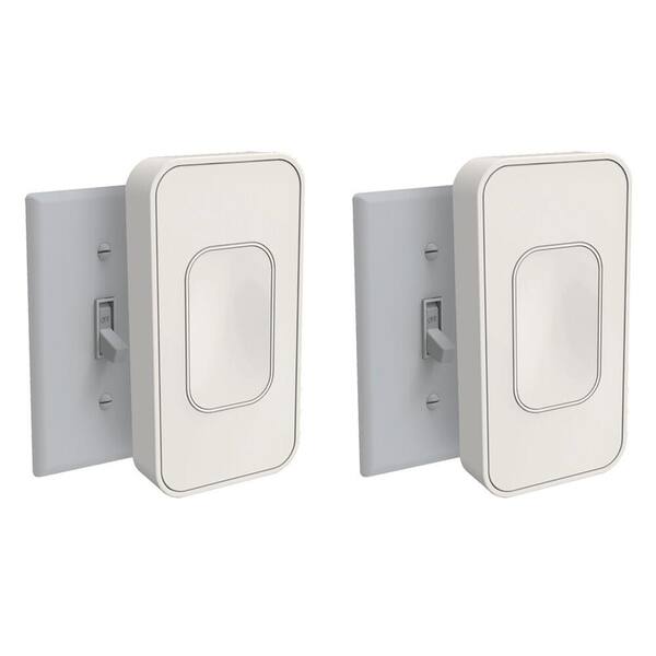 Switchmate Light Switch Toggle, Ivory (2-Pack)
