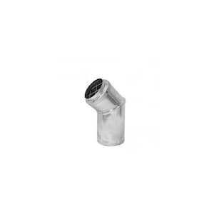 PelletVent 3 in. x 3 in. Horizontal Round Chimney Cap