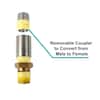Celestial Fire Glass LP Propane Gas Air Mixer Valve – 1/2'' NPT, Solid Brass, 90K BTU, For Fire Pit Burners