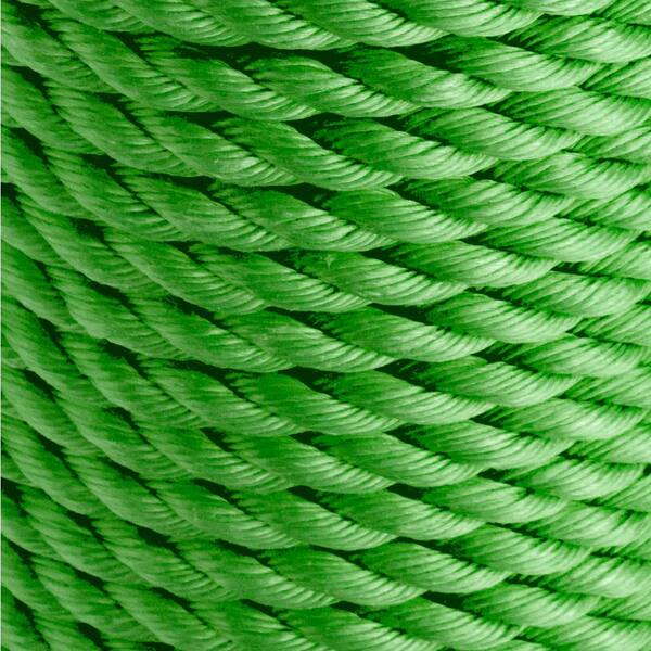 3/4 in. x 150 ft. Polypropylene Twisted Rope 3-Strand, Green