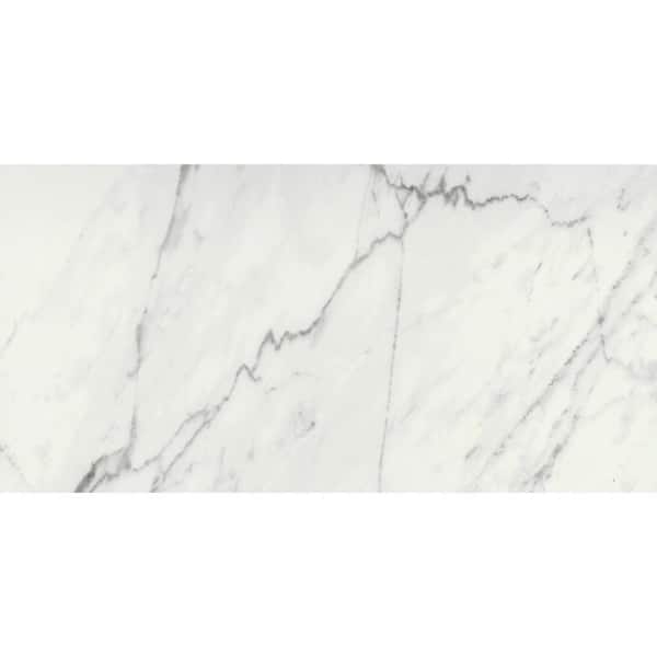 EMSER TILE Vara Groven 11.81 in. x 23.62 in. Polished Porcelain Floor and Wall Tile (15.5 sq. ft./Case)