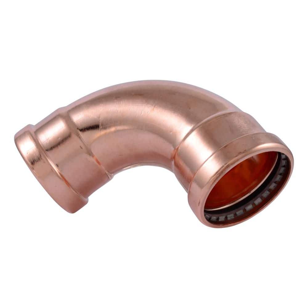 3 in. Copper Press 90° Elbow price history on PriceWatchPro