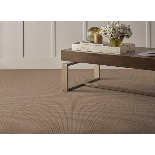 Upland Heights Espresso Custom Area Rug with Pad