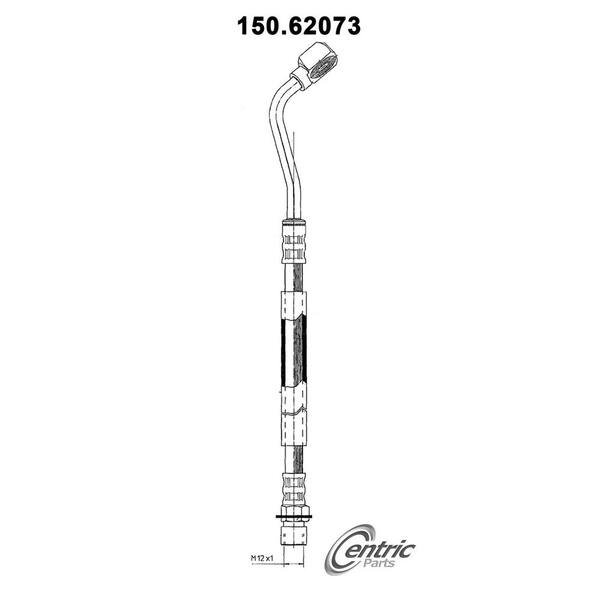Centric Parts Brake Hydraulic Hose