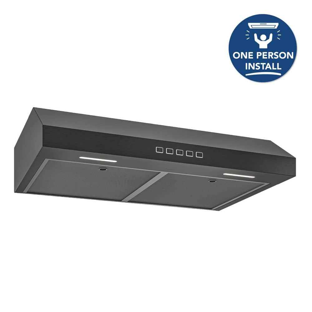 Broan-NuTone Glacier 30 Inch 350 Max Blower 1.5 Sones Under
