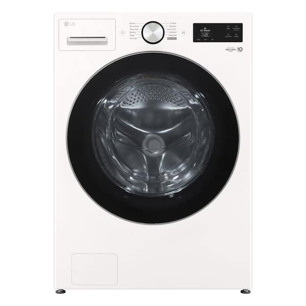 5.0 cu. ft. Mega Capacity Smart Front Load Washer with TurboWash 360 and AI DD Built-in Intelligence in Alphine White