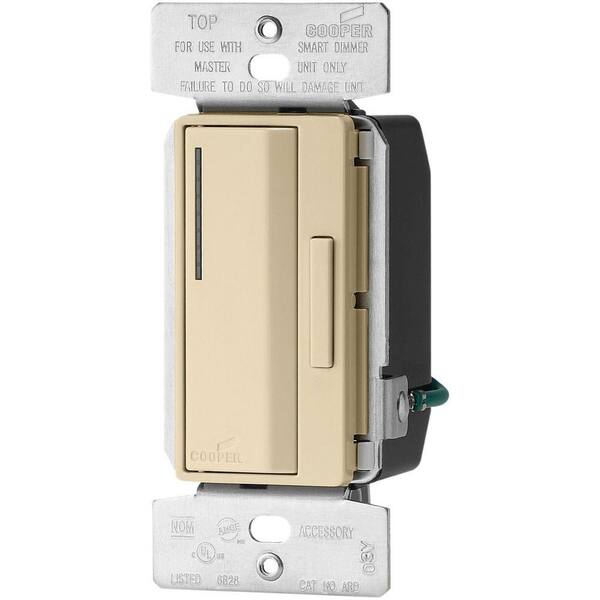 Eaton Accell Smart Dimmer Multi-Location Accessory with 10-Second Delay, Ivory