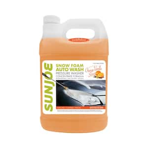 1 Gal. Premium Snow Foam Pressure Washer Rated Car Wash Soap and Cleaner, Orange-Vanilla