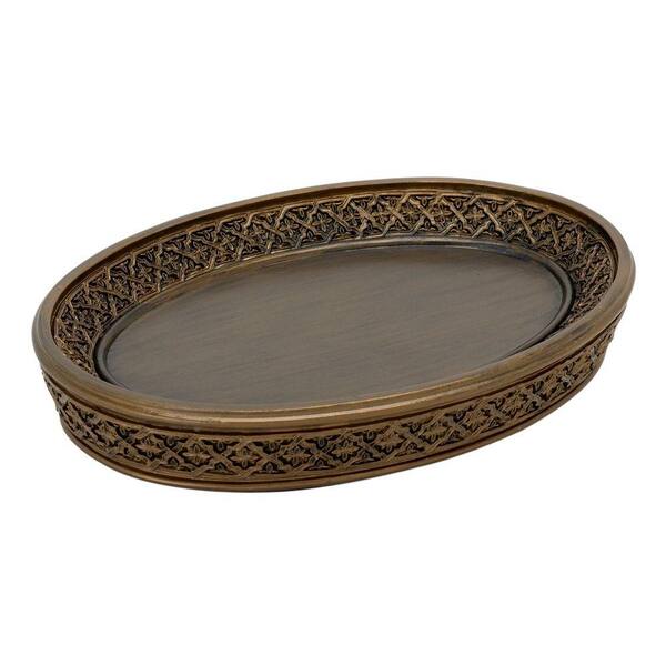 India Ink Sydney Soap Dish in Burnished Gold
