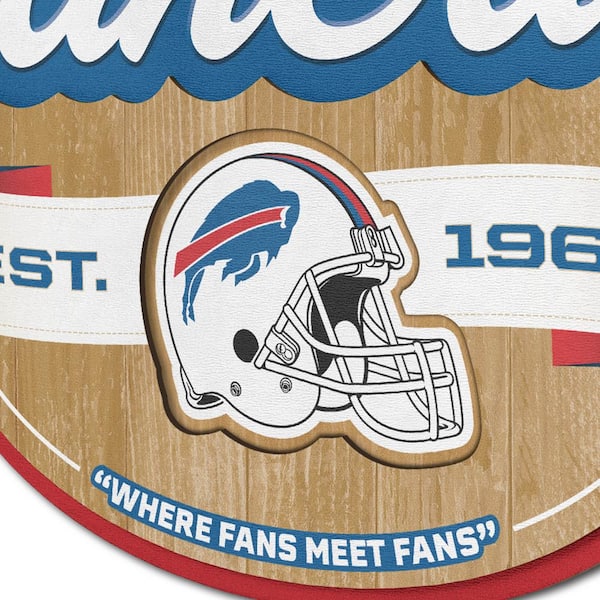 YouTheFan NFL Buffalo Bills Fan Cave Sign