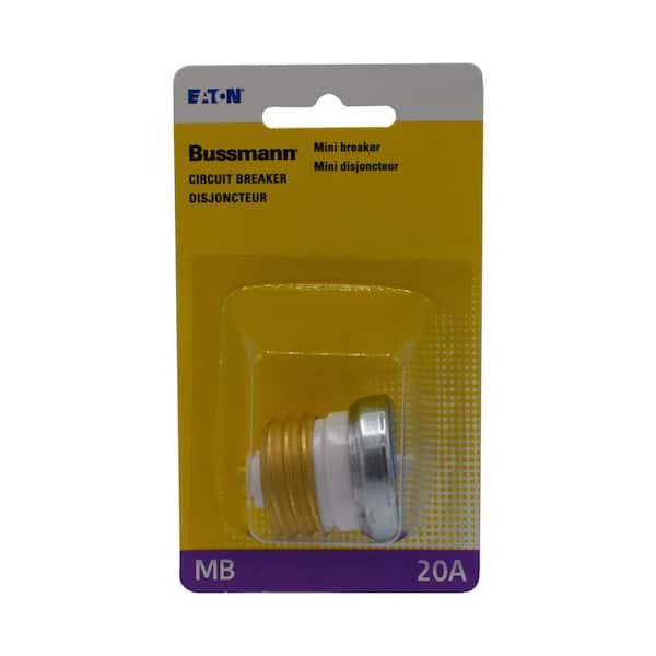 20 Amp Plug Type Circuit Breaker