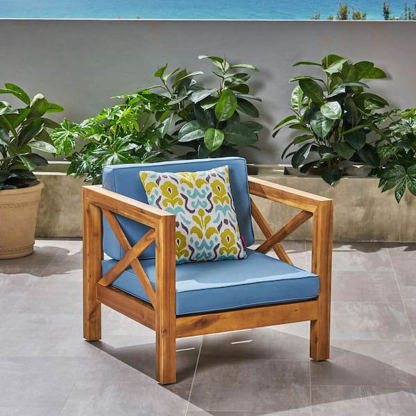Nautical Blue Smart Chair with Auto-Climate Cushions (1-Pack)​