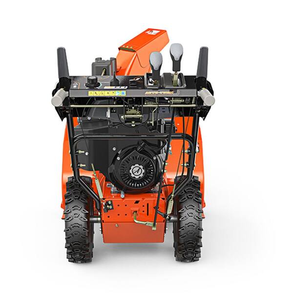 Ariens Deluxe 24 In 2 Stage Electric Start Gas Snow Blower With Auto Turn Steering 921045 The Home Depot Ariens Deluxe 24 In 2 Stage Electric Start Gas Snow Blower With Auto Turn Steering 921045 The Home Depot