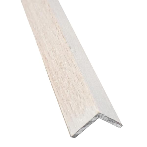 Pearl 48 in. Outside Corner Peel and Stick Wall Applique Panel