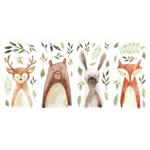 WOODLAND KRITTERS PEEL & STICK WALL DECALS