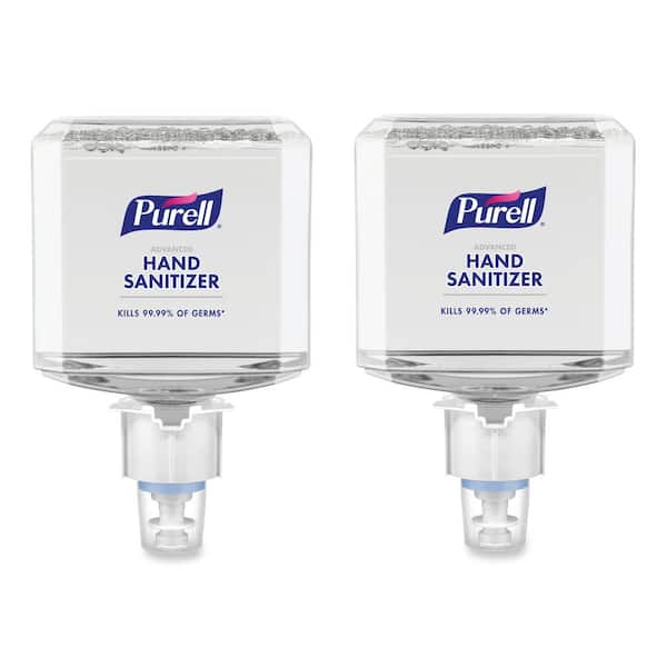 Purell 1200 mL Clean Scent Advanced Foam Commercial Hand Sanitizer Refill, For ES6 Dispensers (2-Pack)