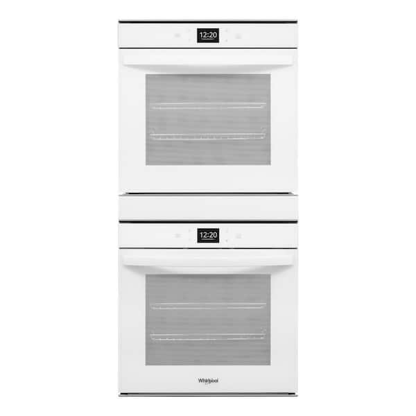 Whirlpool 24 in. Double Electric Wall Oven in White