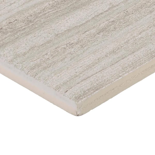 Daltile Articulo Column Grey 6 in. x 18 in. Glazed Ceramic Wavy Wall Tile (11.25 sq. ft./case)