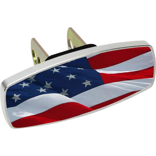 HitchMate Waving Flag Hitch Cover