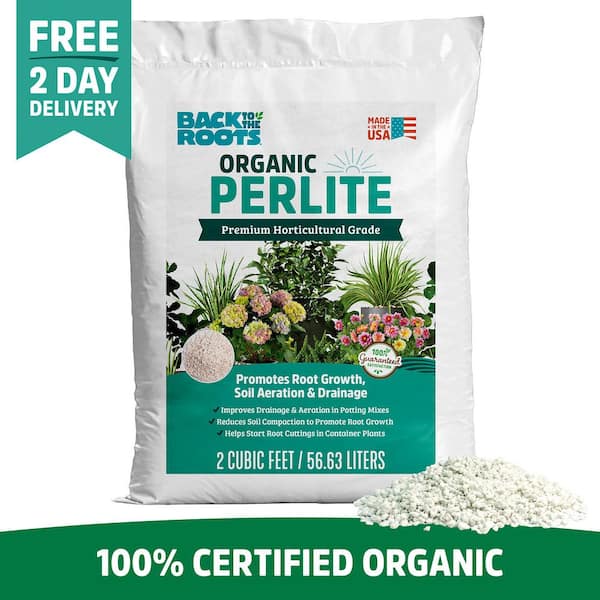 Back to the Roots 2 cu. ft. Organic Perlite Soil Amendment