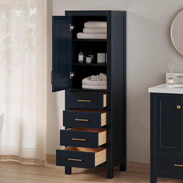 ARIEL Cambridge 20in. W x16 in. D x65 in. H Freestanding Bathroom