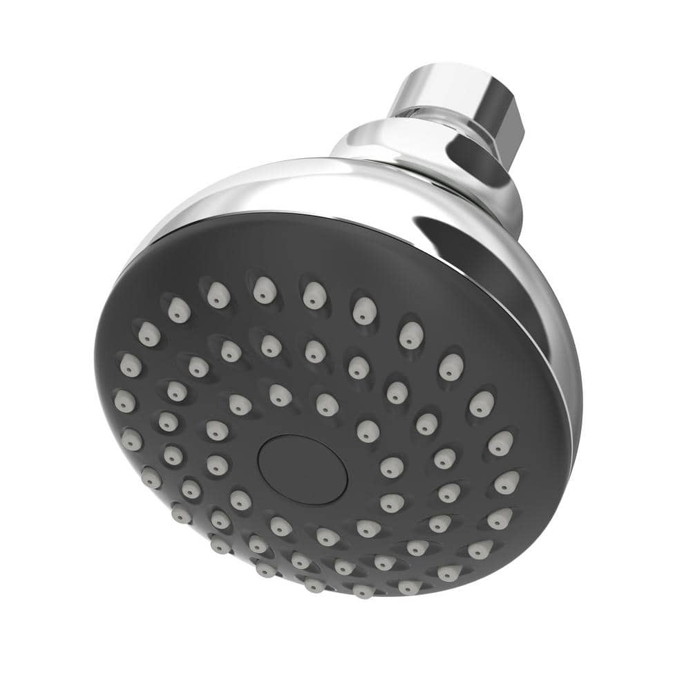 Symmons 1Spray 3.3 in. Single Wall Mount Low Flow Fixed Shower Head in