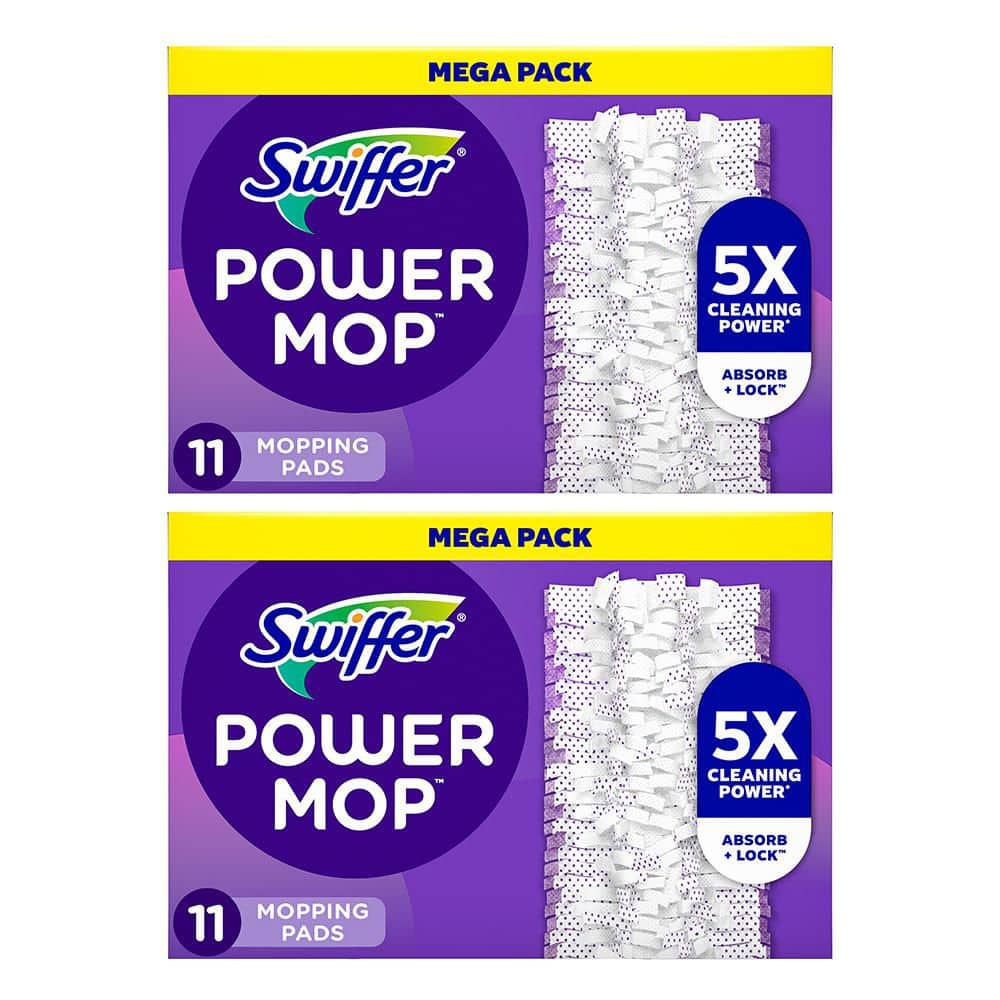 Power Mop Multi-Surface Mopping Pad Refills (11-Count, Case of 2) price history on PriceWatchPro