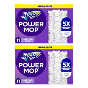 Power Mop Multi-Surface Mopping Pad Refills (11-Count, Case of 2)