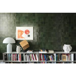 Zellige Neo Bosco Glossy 4 in. x 4 in. Glazed Ceramic Undulated Wall Tile (383.04 sq. ft./pallet)