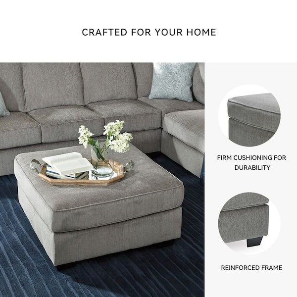 Signature DESIGN BY ASHLEY Altari Gray Polyester Square Accent