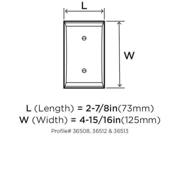 Satin Nickel Single Duplex Outlet Wall Plate