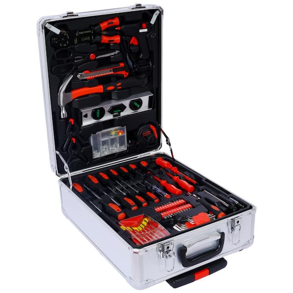 Flynama 899-Piece Home Repair Tool Set Kit for Men, Toolbox