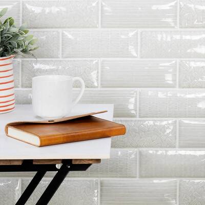 3x8 white subway tile